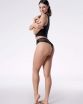 Figi Tanga Panty Czarne
